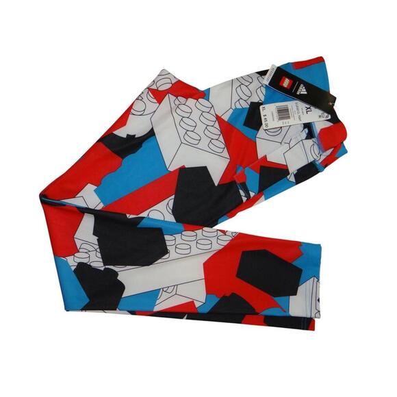 Adidas LEGO Pattern YOUTH Leggings XL - Picture 3 of 3
